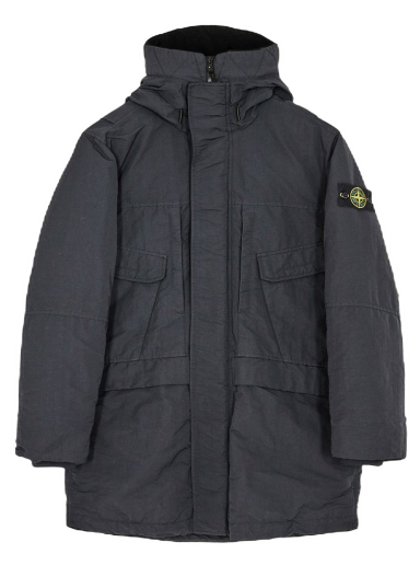 Яке Stone Island Naslan Down TC Garment Dyed Jacket Черно | 791542719-V0029
