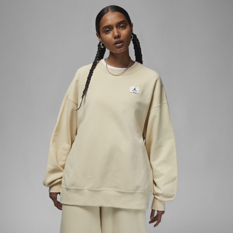 Суитчър Jordan Flight Fleece Crew Бежово | DQ4599-234, 0