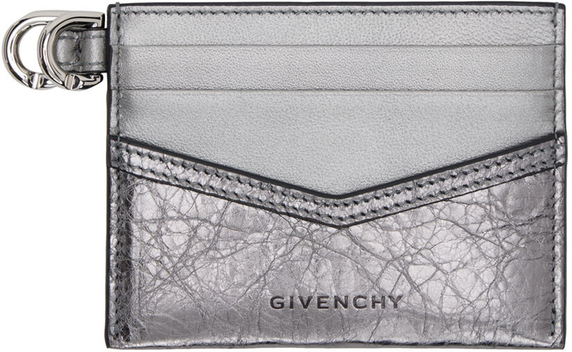 Портфейл Givenchy Voyou Card Holder Сиво | BB60LPB1Q9070