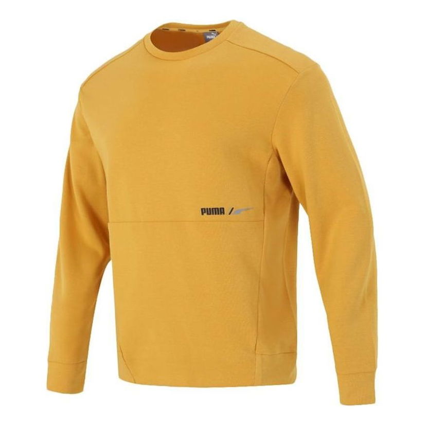 Суитчър Puma Crew Neck Sweatshirt Жълто | 846532-37