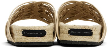 Кецове и обувки Stella McCartney Stella McCartney Gaia Alter Mat Platform Sandals Бежово | 810531APADB0, 1