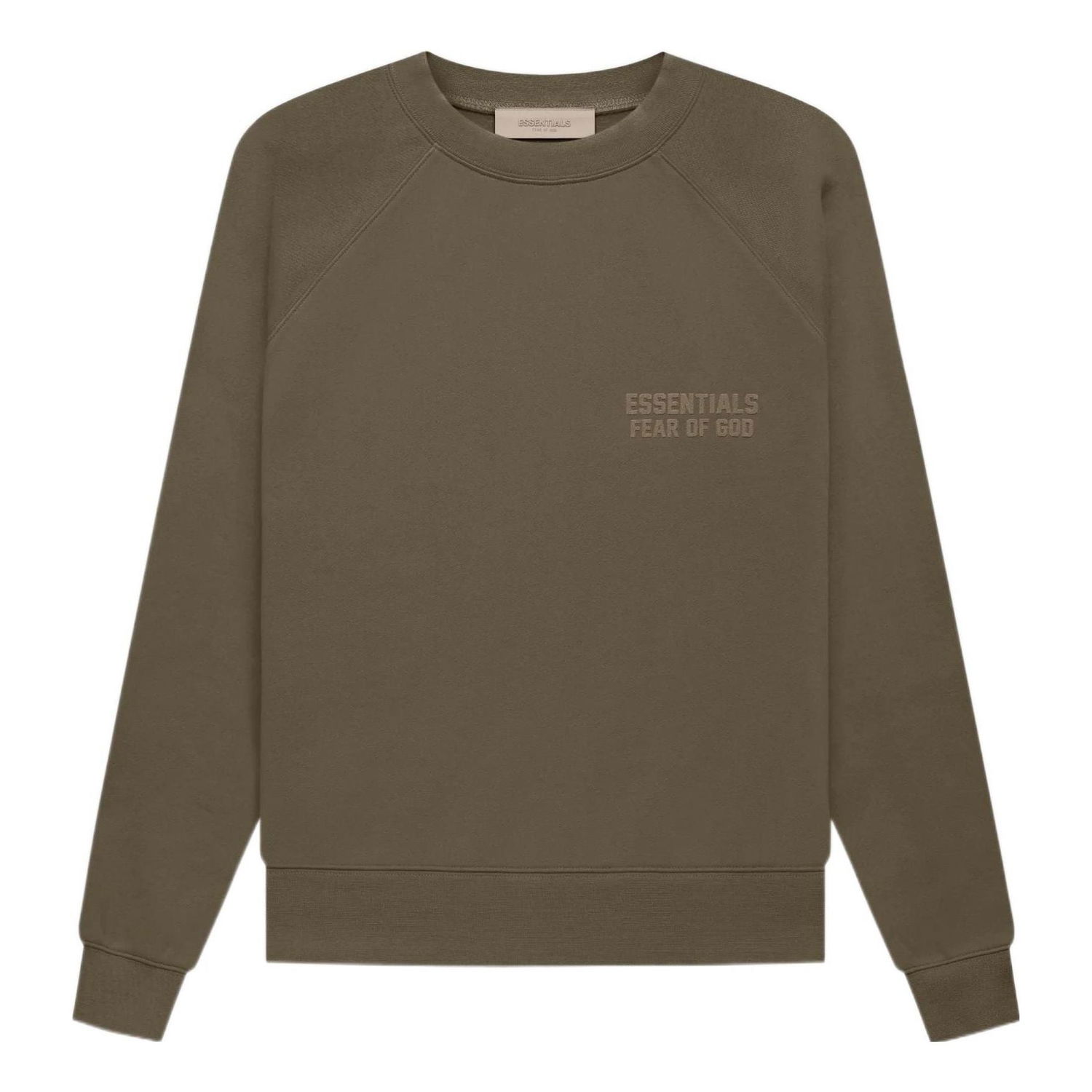 Пуловер Fear of God Essentials by Fear Of God Crewneck Sweatshirt Зелено | FOG-FW22-407, 0