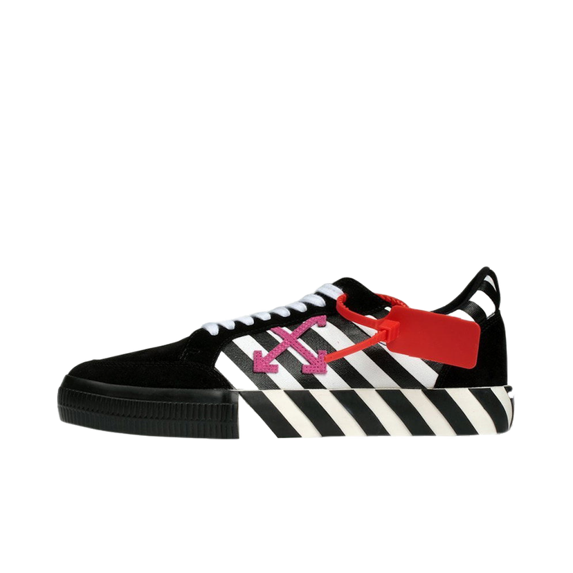 Кецове и обувки Off-White Arrows Vulc Low Stripe Violet SS20 W Черно | OWIA178R20I051091029