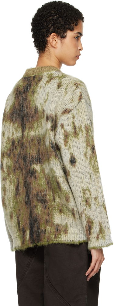 Пуловер The Attico Attico Abstract Knit Sweater Зелено | 250WCK00115 KAC001AA, 2