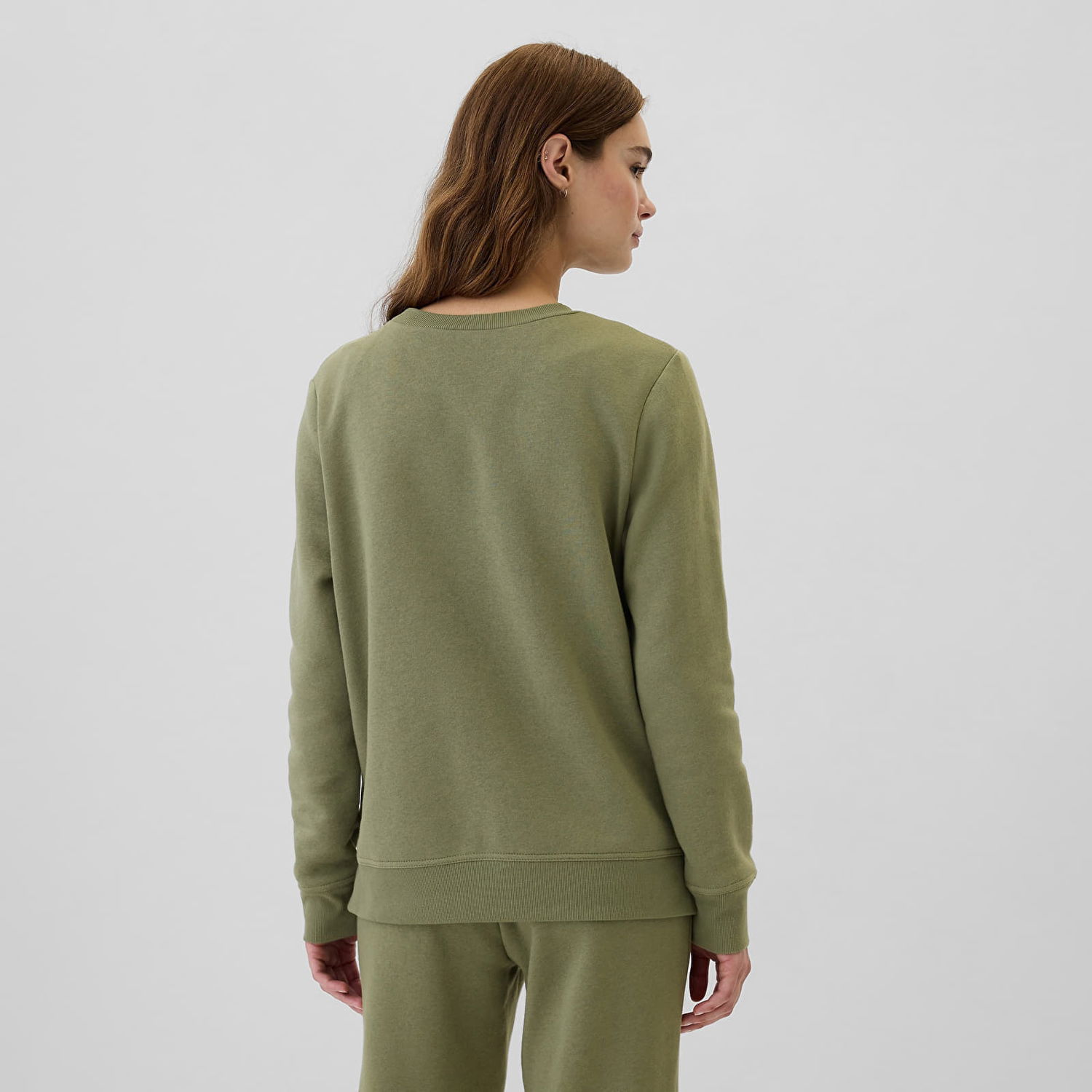 Суитчър GAP Logo Sweatshirt Walden Green Зелено | 540907-02, 1