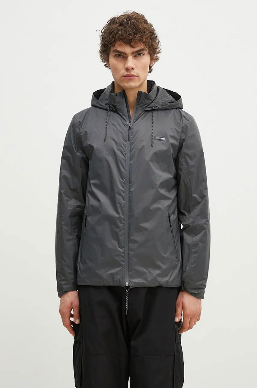 Ветровка Rains Padded Nylon Jacket Сиво | 15470.SLATE