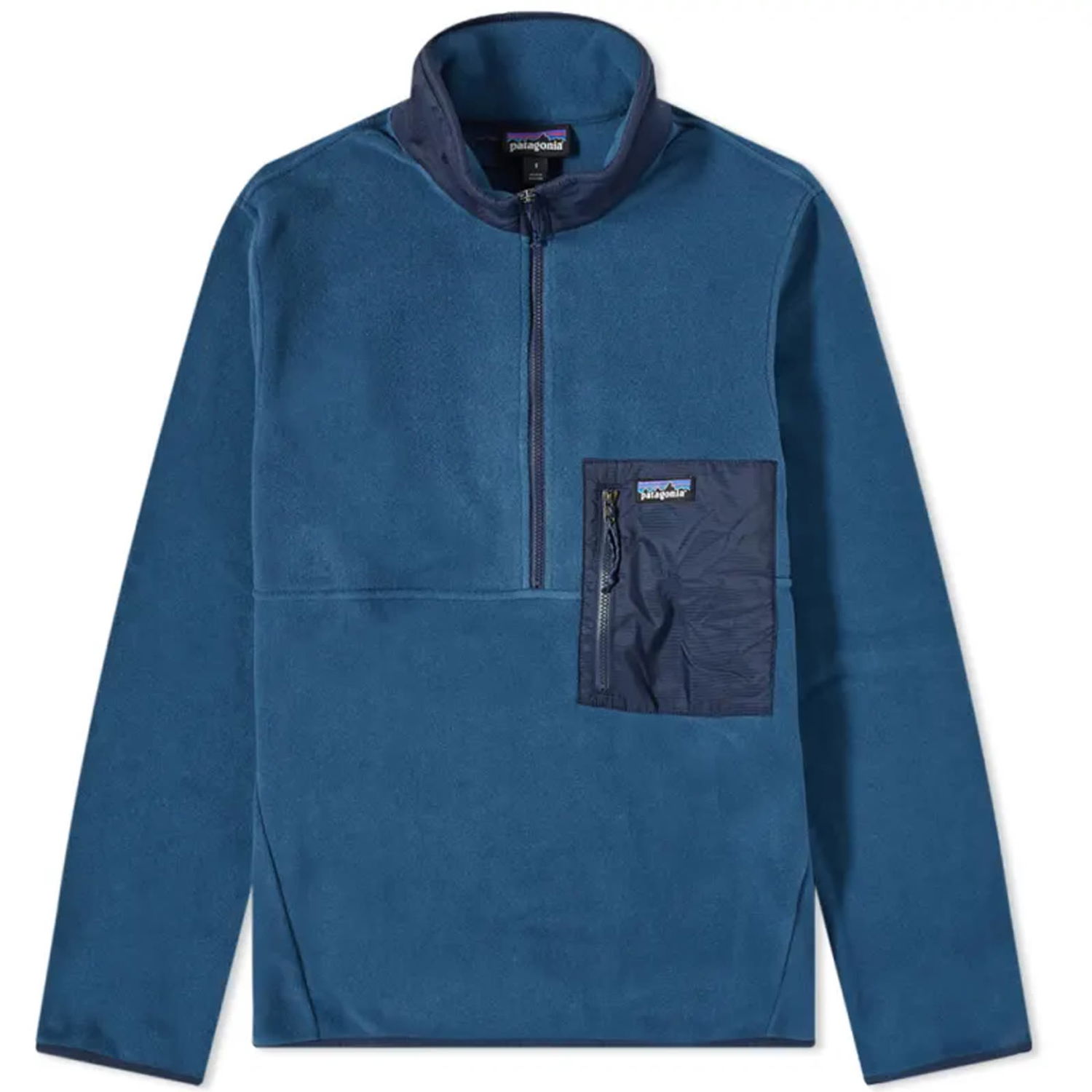 Суитчър Patagonia Microdini 1/2 Zip Tidepool Тъмно синьо | 26200-TIDB, 0