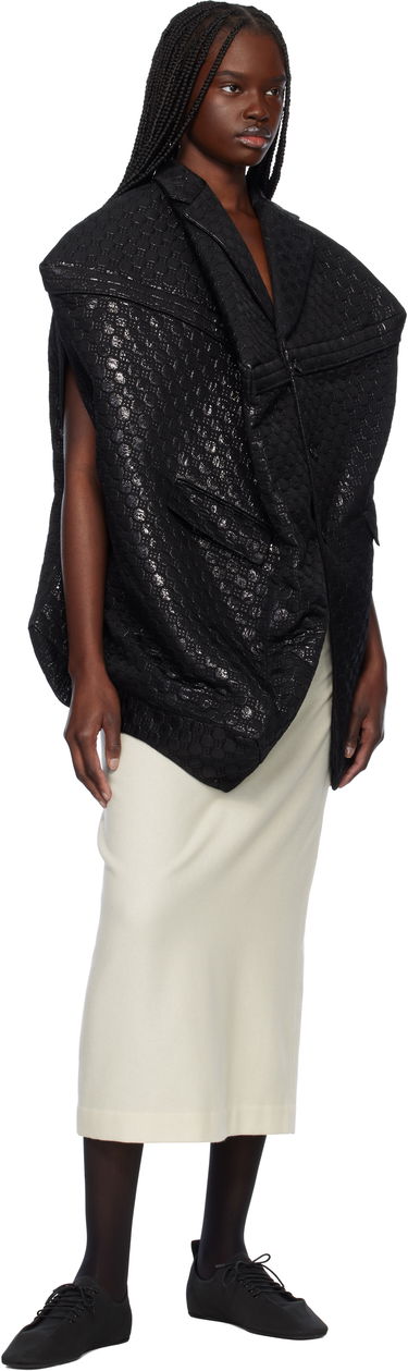 Жилетка Comme des Garçons Comme des Garçons Lame Floating Weave Vest Черно | GO-J027-051-1, 3