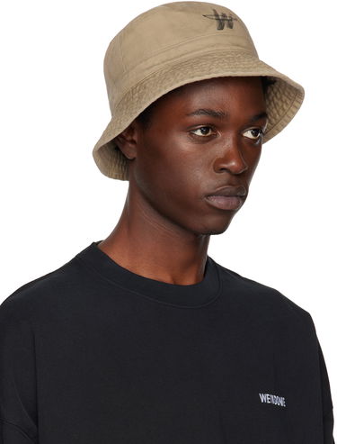 Шапка с козирка We11done We11done WD One Logo Bucket Hat Бежово | WD-AH3-22-404-U-BG, 1