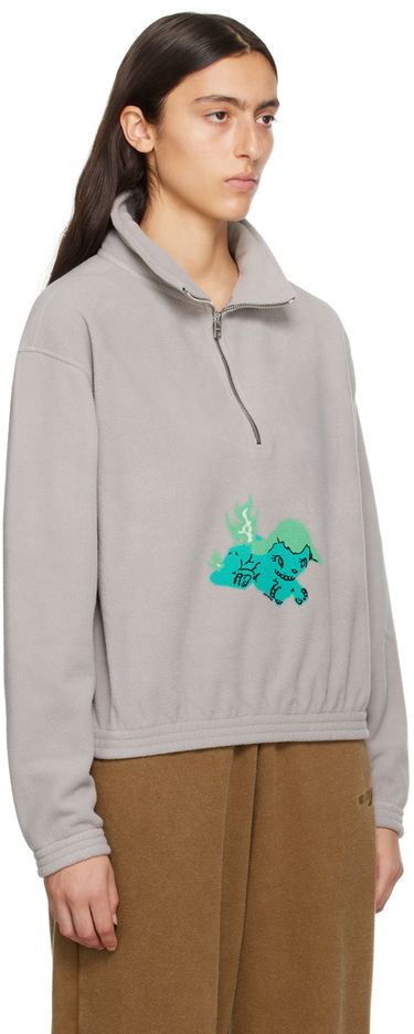 Суитчър We11done We11done Pony Fleece Pullover Сиво | WD-TS3-23-893-U-GY, 1