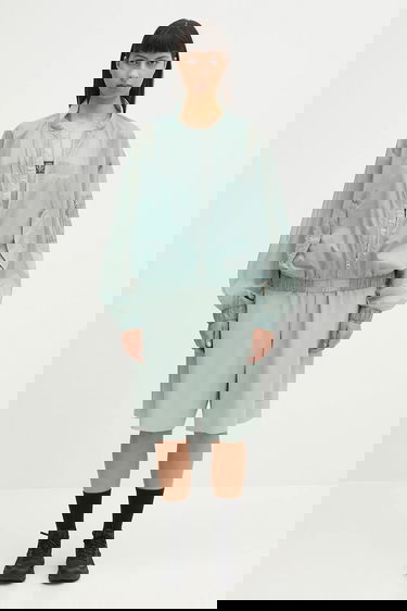 Яке бомбър Maison Margiela MM6 Maison Margiela x Salomon Transitional Translucent Bomber Jacket Тюркоазено | S52AM0327, 5