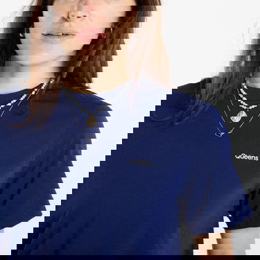 Тениска Queens T-shirt Queens Essential T-Shirt With Contrast Print 3-Pack Тъмно синьо | QNS_086, 2