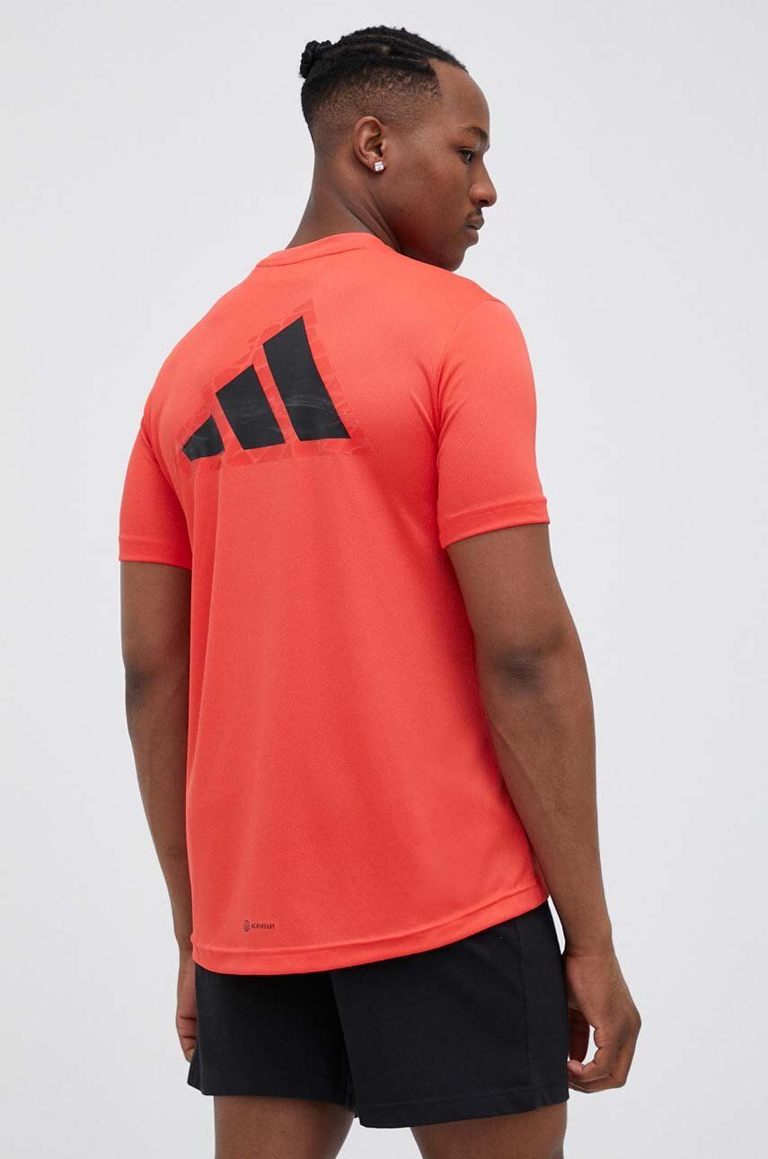 Тениска adidas Performance Workout Base Tee Червено | IB7903, 0