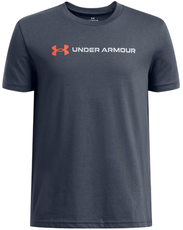 Тениска Under Armour T-Shirt Logo Wordmark Short Sleeve Сиво | 1389963-044, 0