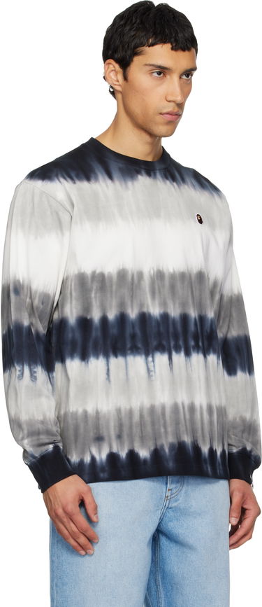 Тениска BAPE Drip Stripe LS T-Shirt Многоцветен | 001LTL801010M, 1