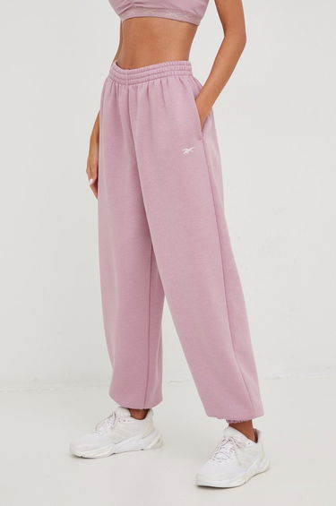 Спортни панталони Reebok Studio Knit Pants Розово | HN1831, 0