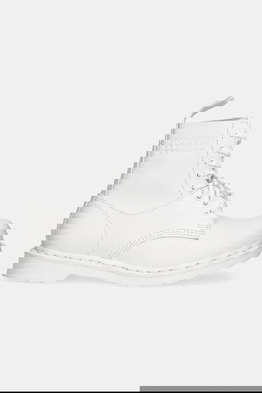 Кецове и обувки Maison Margiela MM6 Maison Margiela Leather Boots Бяло | SH3WU0013.P7006.HB009, 1
