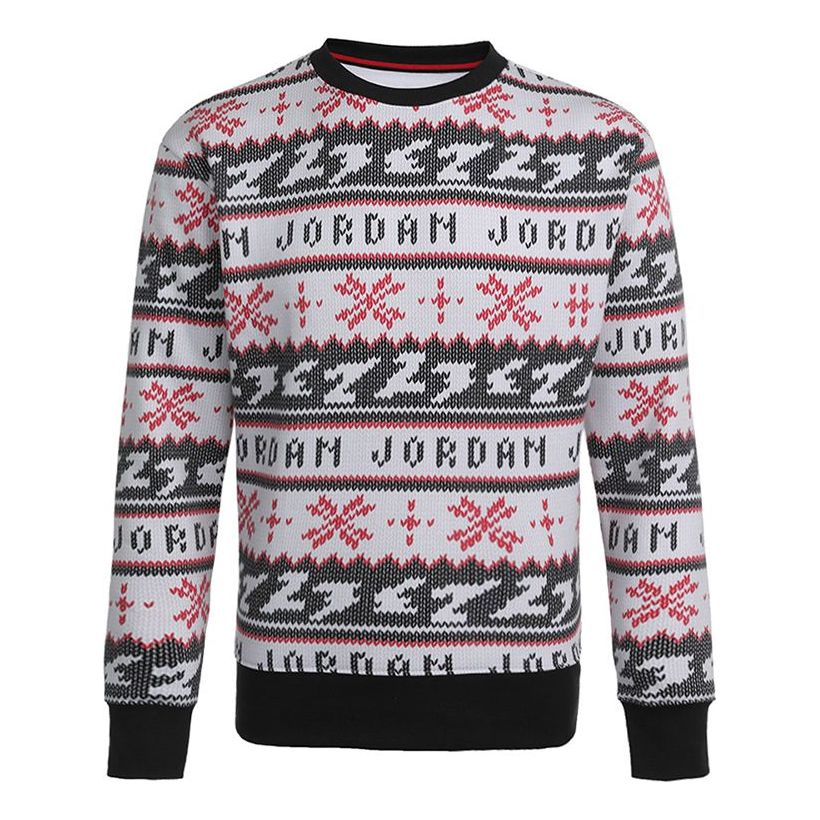 Пуловер Jordan Jordan Jumpman Holiday Knit Sweater Многоцветен | CT3460-010