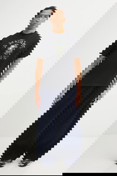 Тениска BAPE 1st Camo College Printed T-shirt Черно | 1L30110012, 4