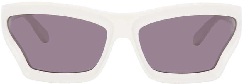 Слънчеви очила Loewe Arch Mask Sunglasses Бяло | LW40143UW7025A 192337175343