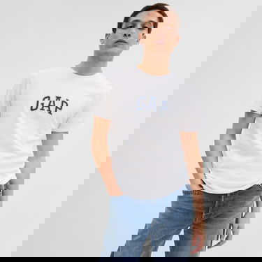 Тениска GAP Intl New Arch Tee Бяло | 570044-00, 0