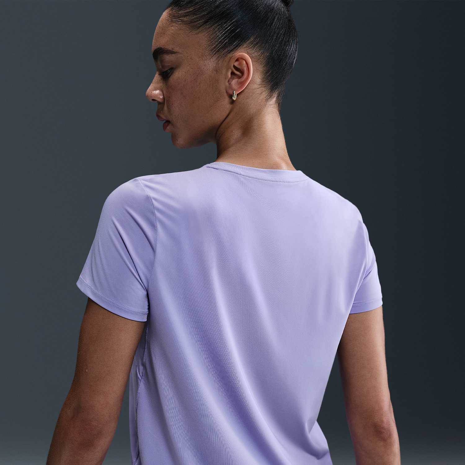 Тениска Nike Dri-Fit One Classic Short Sleeve T-Shirt Лилаво | IB9408-533, 1