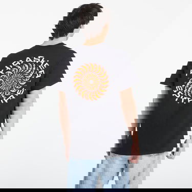 Тениска Thrasher Thrasher x Spitfire Classic Swirl T-Shirt M Черно | 145833, 2