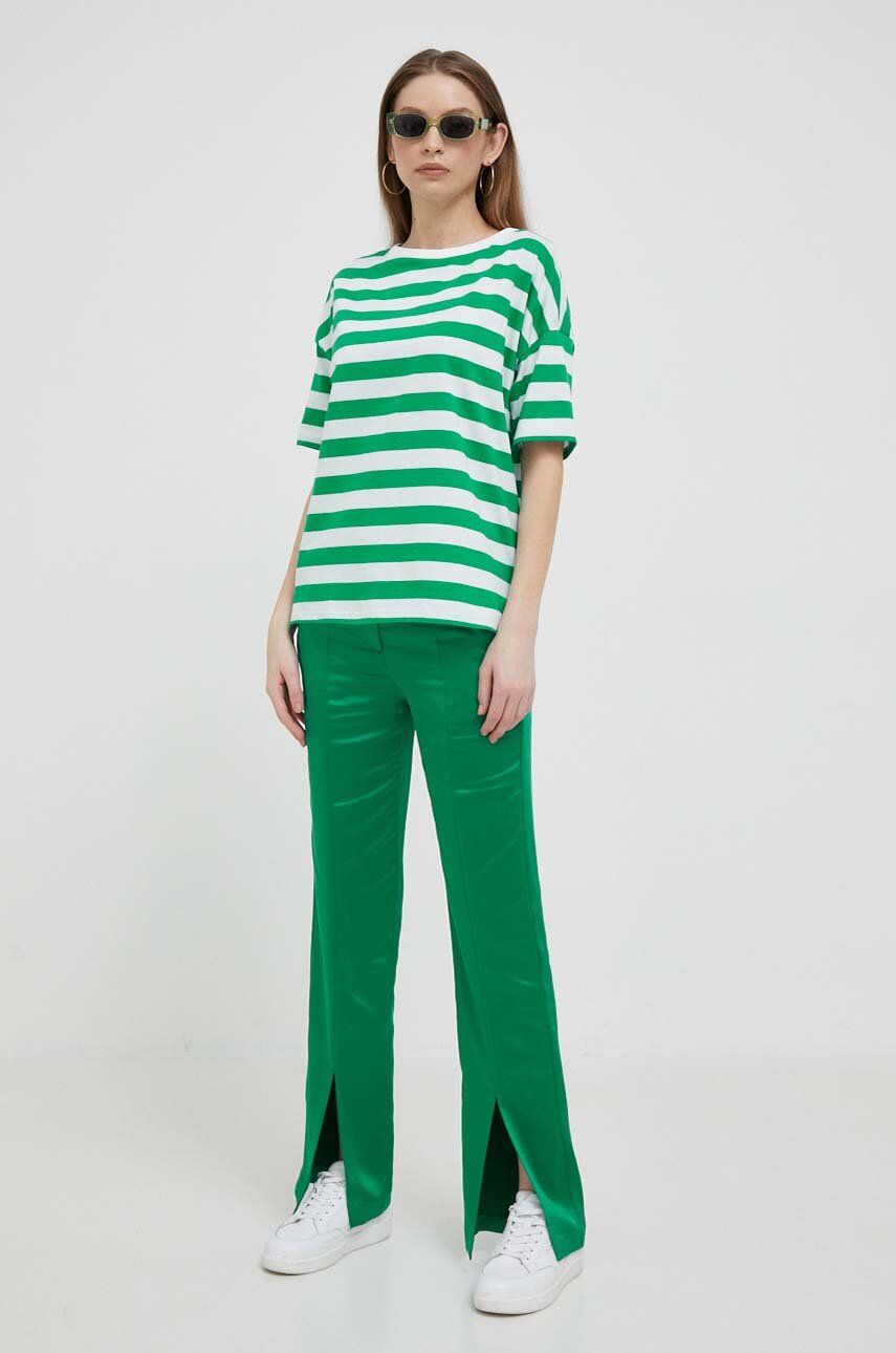 Панталони United Colors of Benetton Pants Зелено | 40V4DF03T.24B, 0