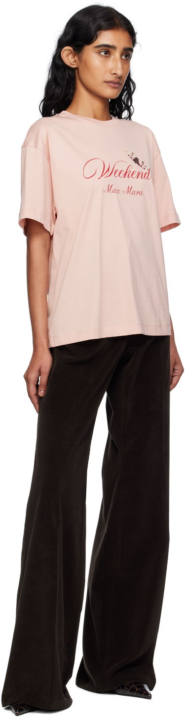 Тениска Max Mara Weekend Max Mara Radura T-Shirt Розово | 2515971032600, 3