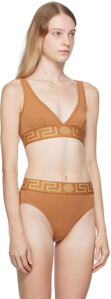гащички Versace Designer Greca Bra Кафяво | AUD01047_A232741, 1