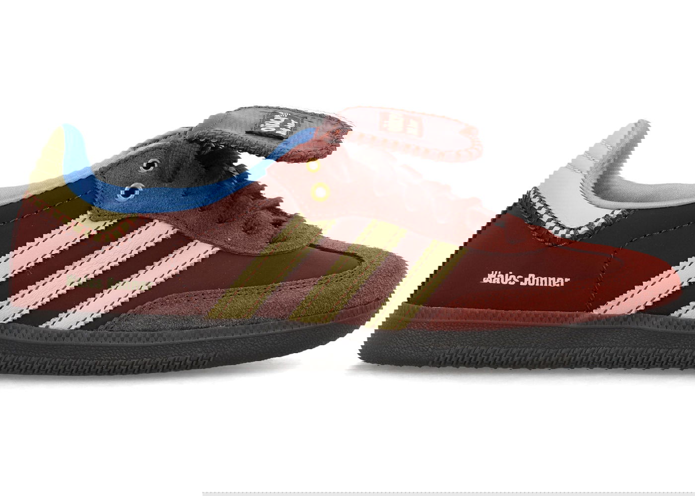 Кецове и обувки adidas Originals Wales Bonner x Samba Nylon Low "Fox Brown" Кафяво | IE0579, 1