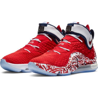Кецове и обувки Nike LeBron 17 Червено | CT6047-600, 2