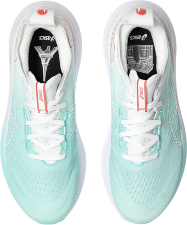 Кецове и обувки Asics GEL-NIMBUS 27 Тюркоазено | 1011c105-400, 3