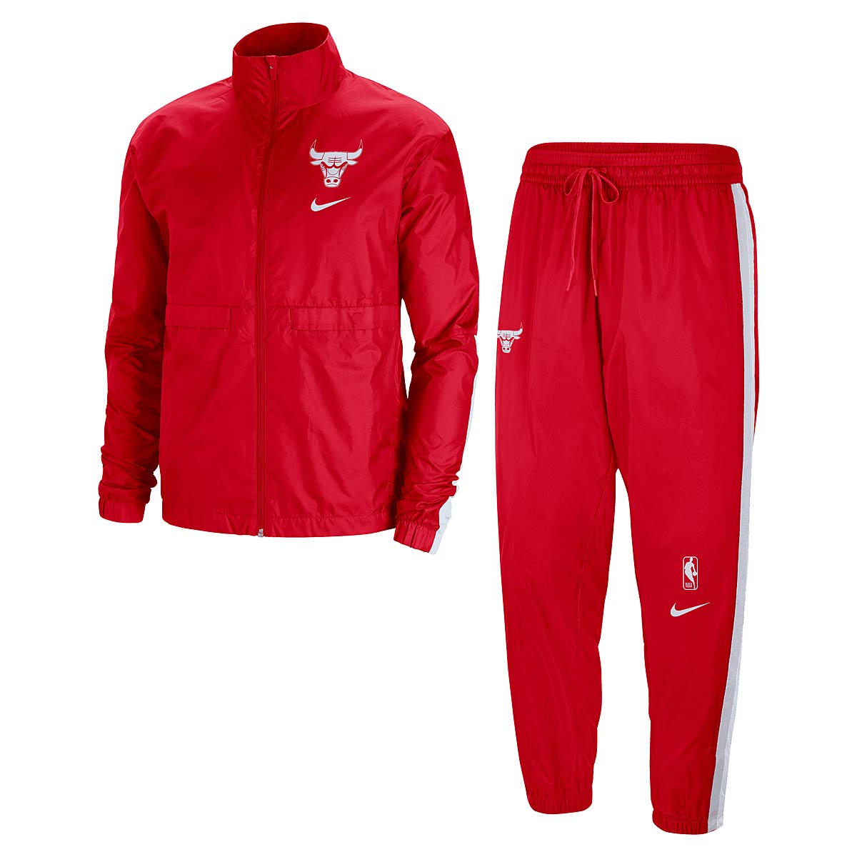 Комплект Nike NBA CHICAGO BULLS COURTSIDE TRACKSUIT "UNIVERSITY RED/WHITE/WHITE" Червено | DN8858-657, 1