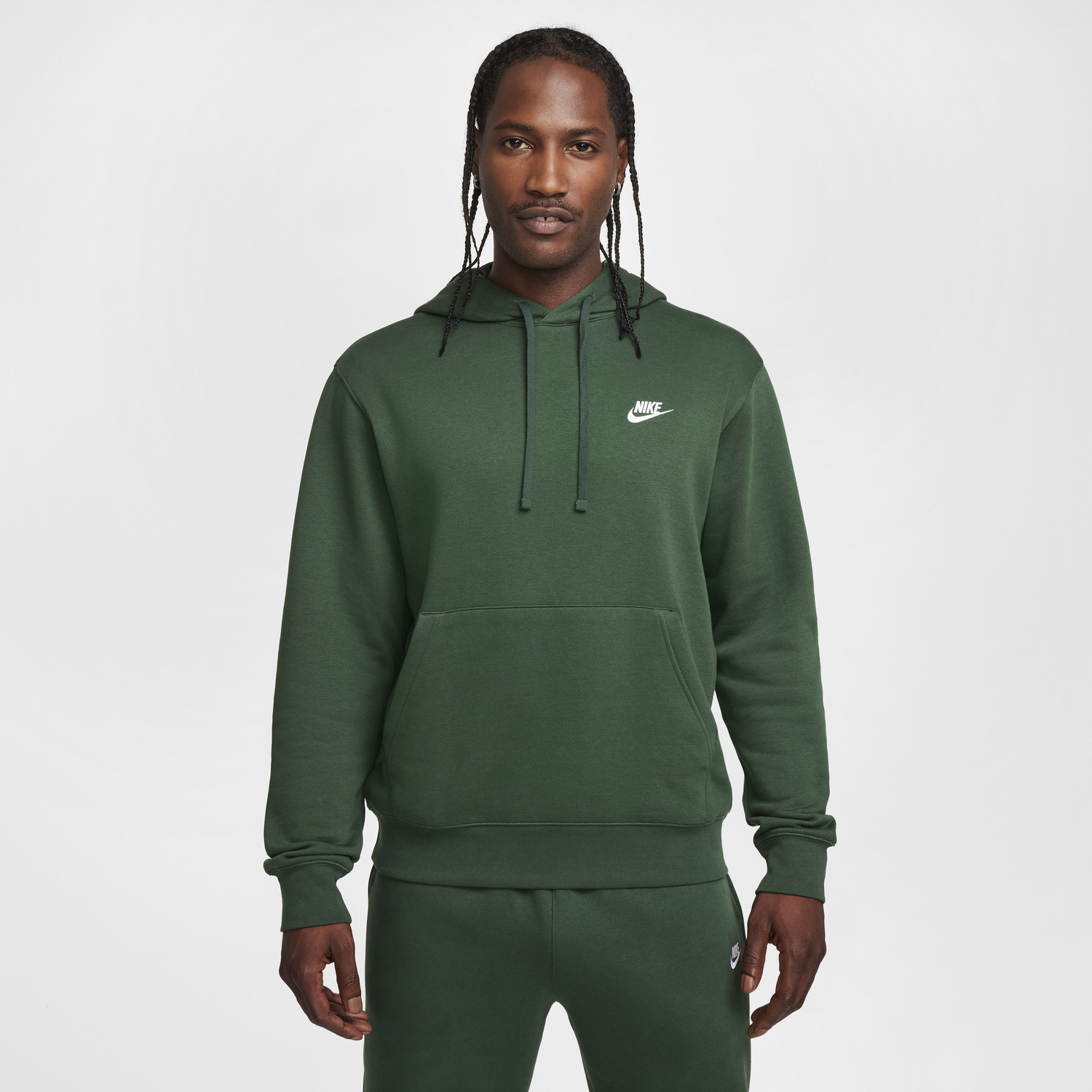 Суитчър Nike Sportswear Club Fleece Hoodie Зелено | BV2654-323, 0