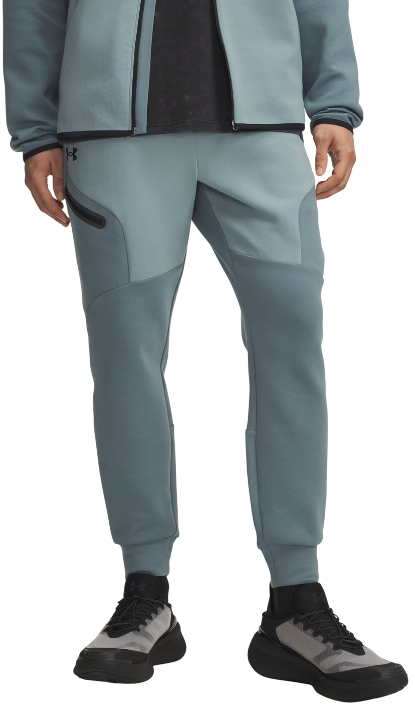 Спортни панталони Under Armour Unstoppable Fleece Paneled Jogger Pants Тюркоазено | 1389353-587