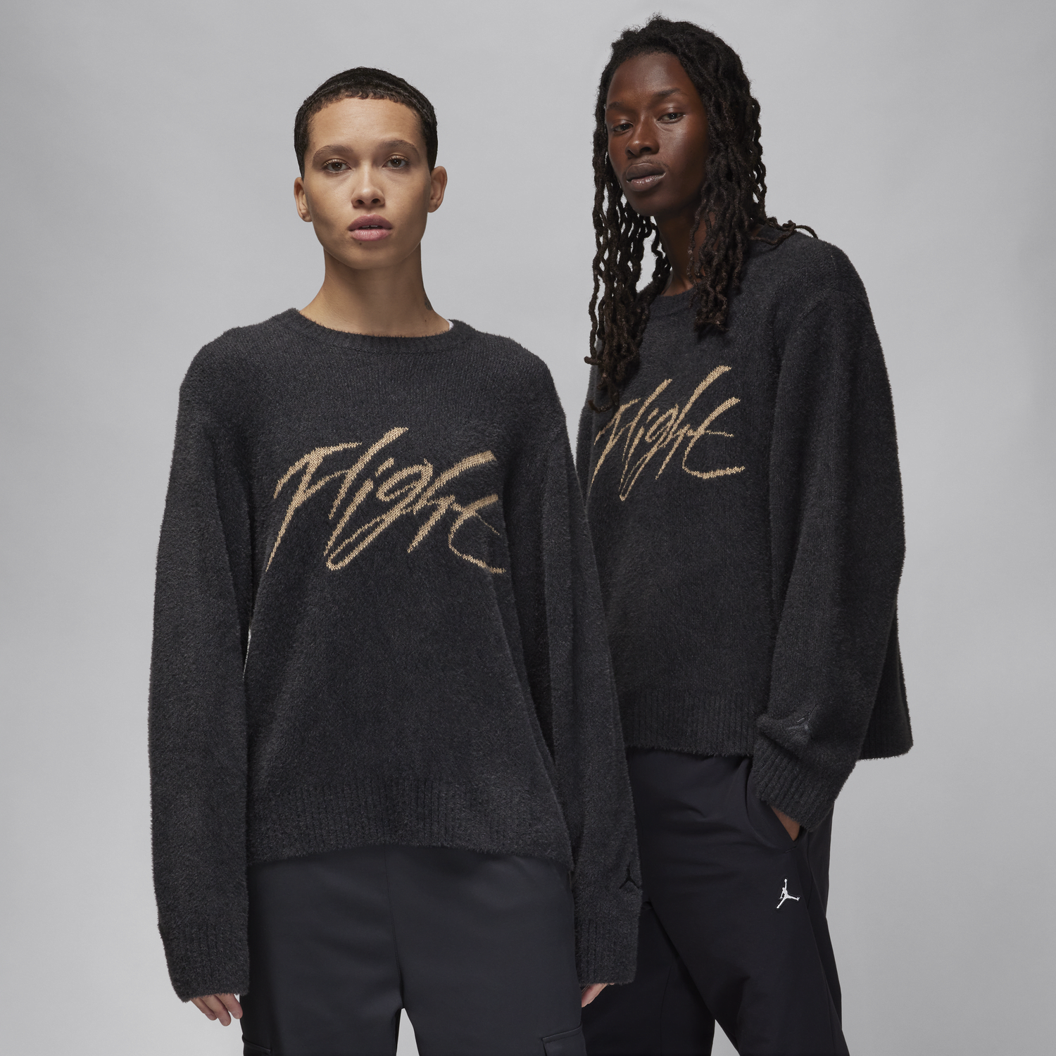 Пуловер Jordan Flight Heritage Crop Jumper Черно | FD7389-045, 0