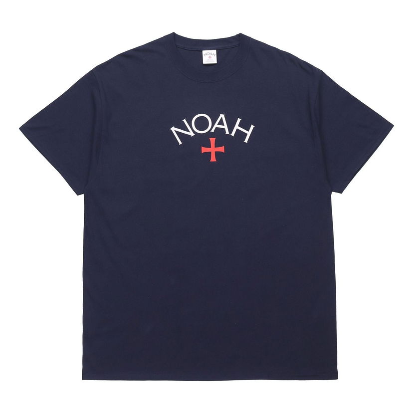 Тениска Noah Core Logo Graphic T-Shirt Тъмно синьо | T13FW19