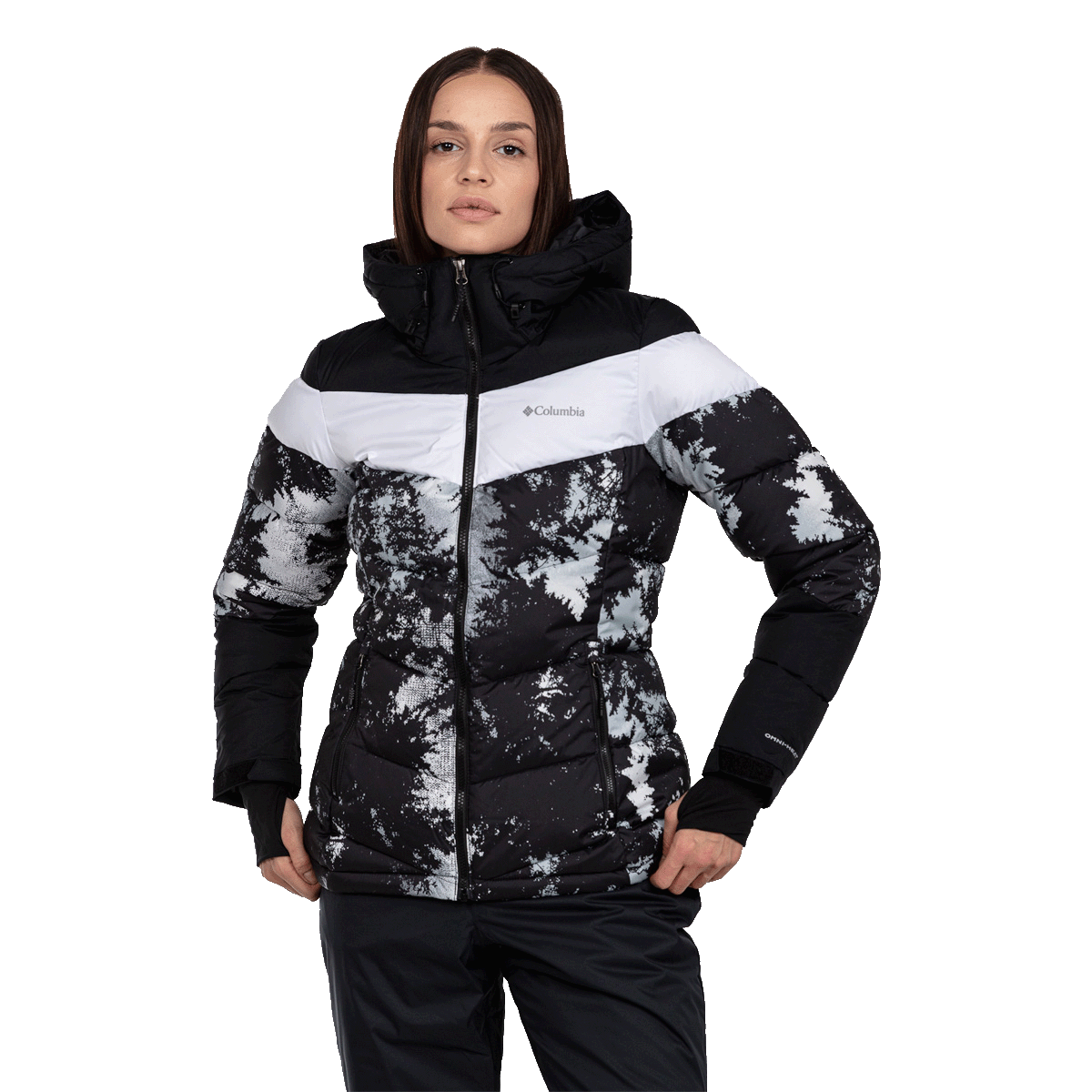 Пухо яке Columbia Abbott Peak Abstract Print Insulated Jacket Многоцветен | 1909971105, 0