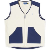 Жилетка Polo by Ralph Lauren Hi-Pile Fleece Vest "Wintercream/Newport Navy" Бежово | 710917546001, 1