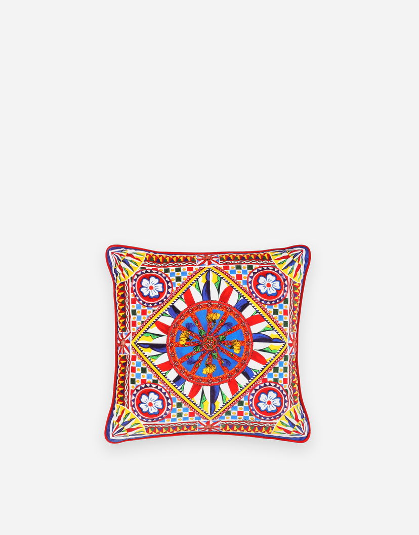 Домашен декор Dolce & Gabbana Dolce & Gabbana Velvet Cushion Small Многоцветен | TCE001TCA96UC068