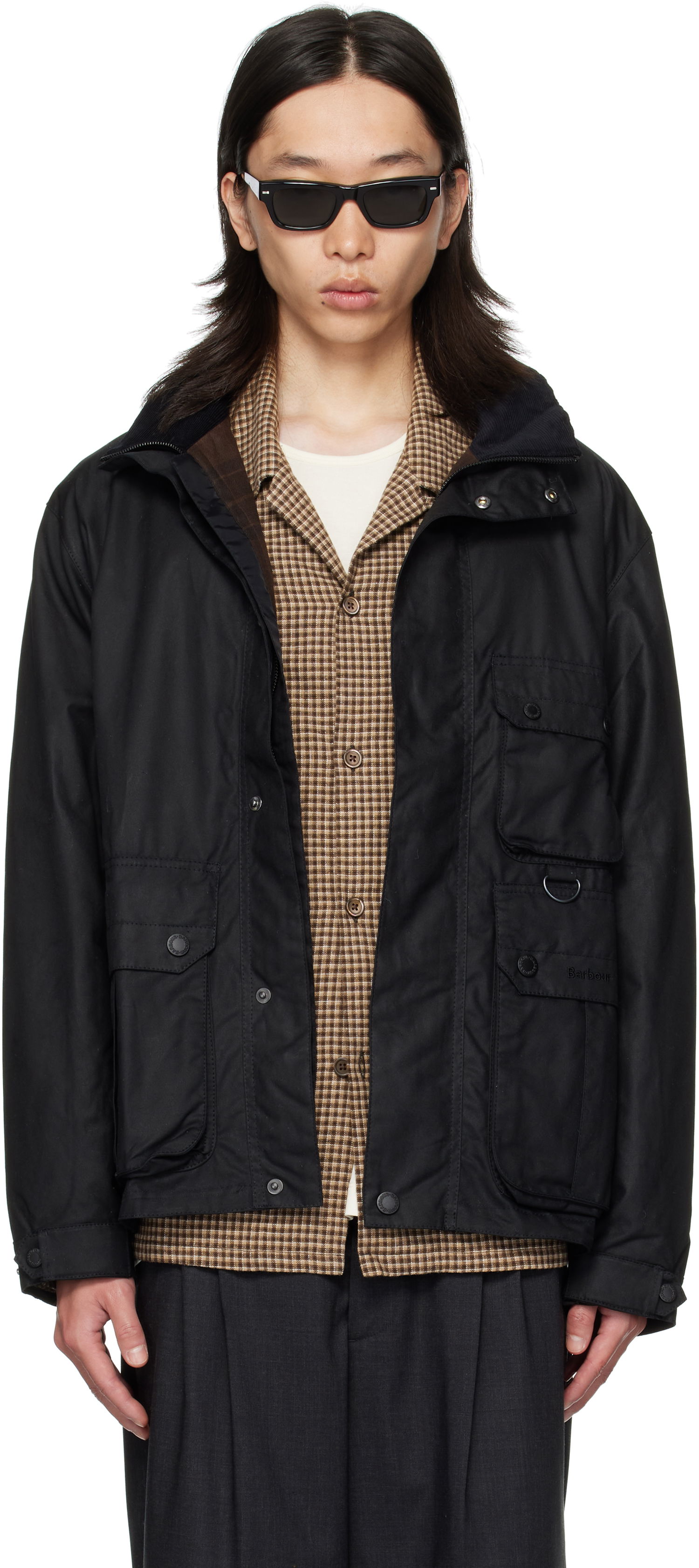 Яке Barbour Re-Engineered Utility Bedale Waxed Jacket Черно | MWX2483BK71, 0
