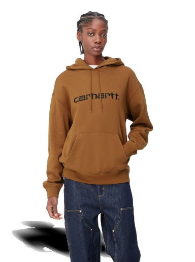 Суитчър Carhartt WIP Sweatshirt Deep Hoodie Кафяво | I032695_1QB_XX