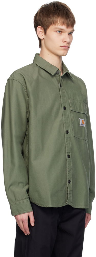Риза Carhartt WIP Workwear Button-Up Shirt Jacket Синьо | I033443, 4