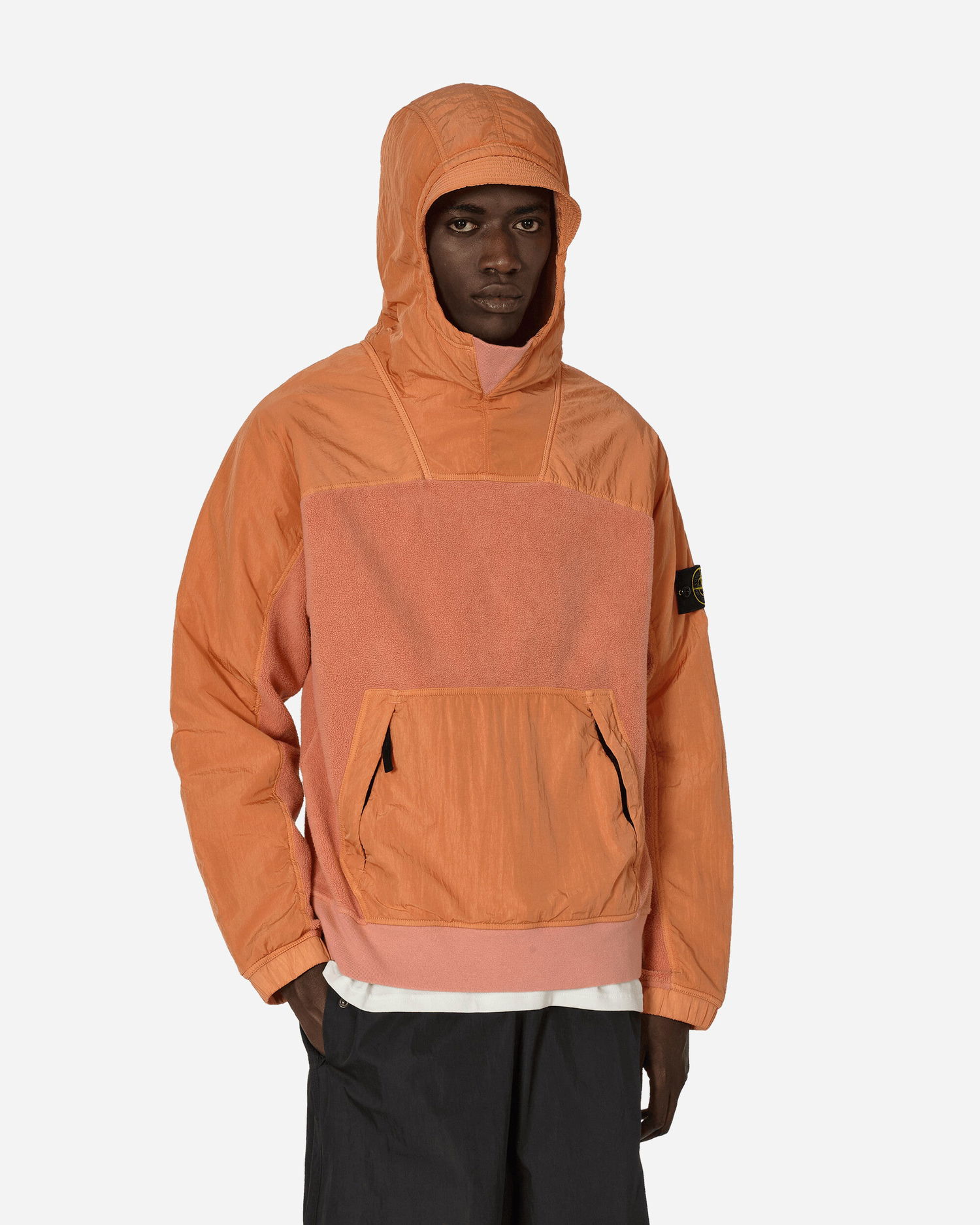 Суитчър Stone Island Sherpa Hooded Sweatshirt Orange Оранжево
 | 811562653 V0032, 1