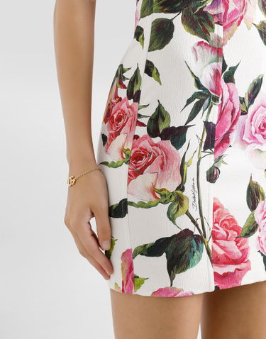 Pокля Dolce & Gabbana Dolce & Gabbana Rose Print Jacquard Corset Dress Многоцветен | F6TMZTFSRQJHA5IG, 3