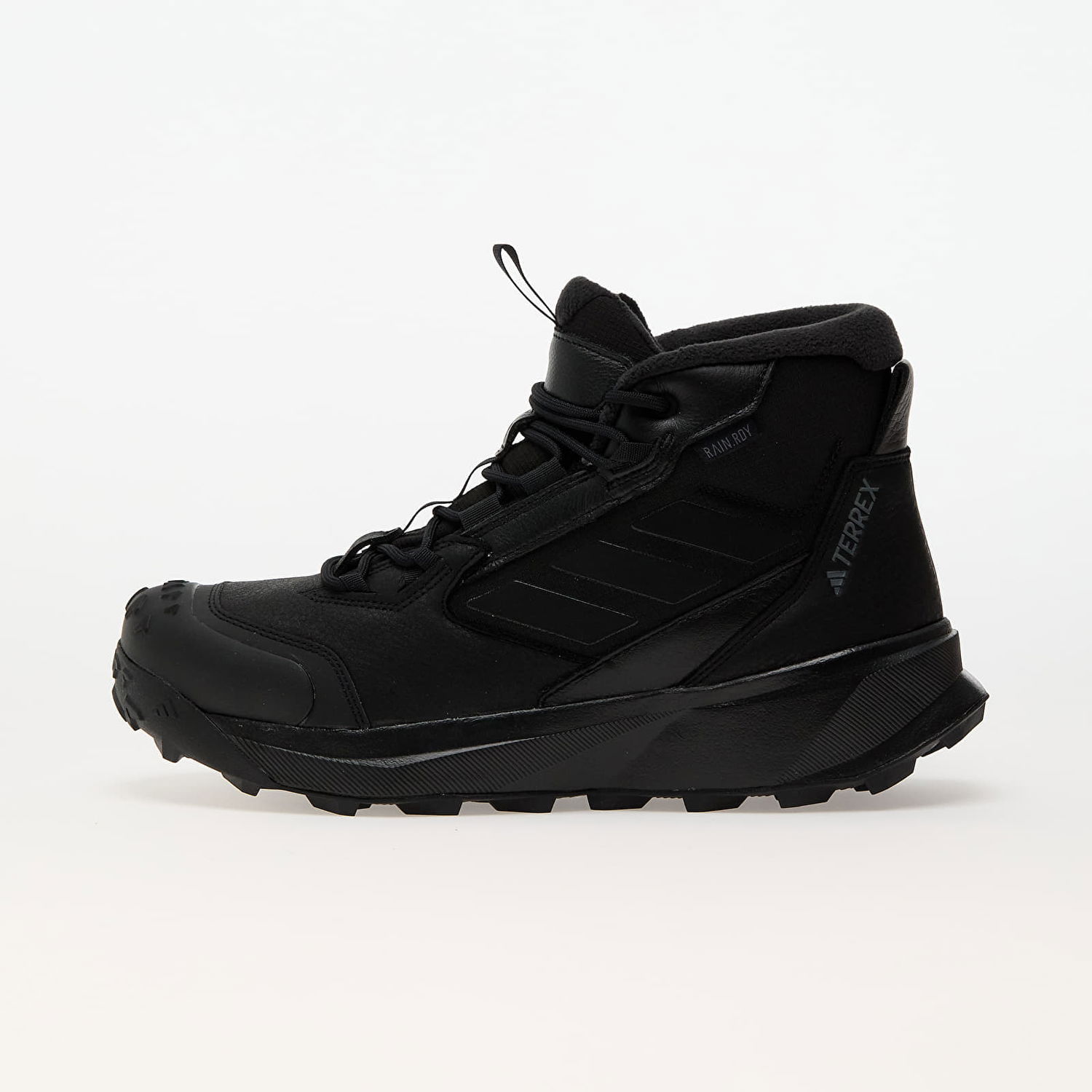 Кецове и обувки adidas Performance Winter Boot Mid Leather Core Black/ Core Black/ Grey Four Черно | ID2859, 0