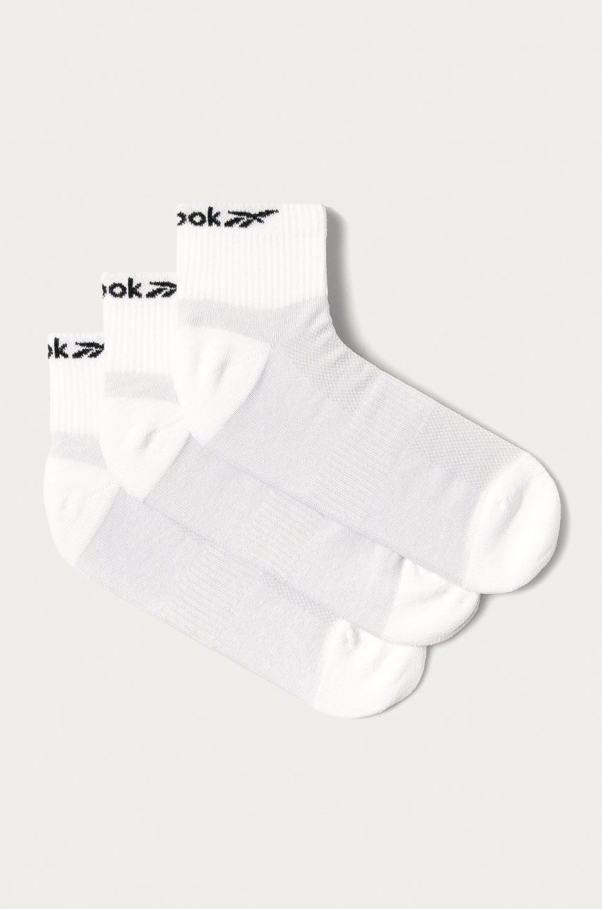Чорапи Reebok Quarter Socks Three-Pack Бяло | GH0420, 0