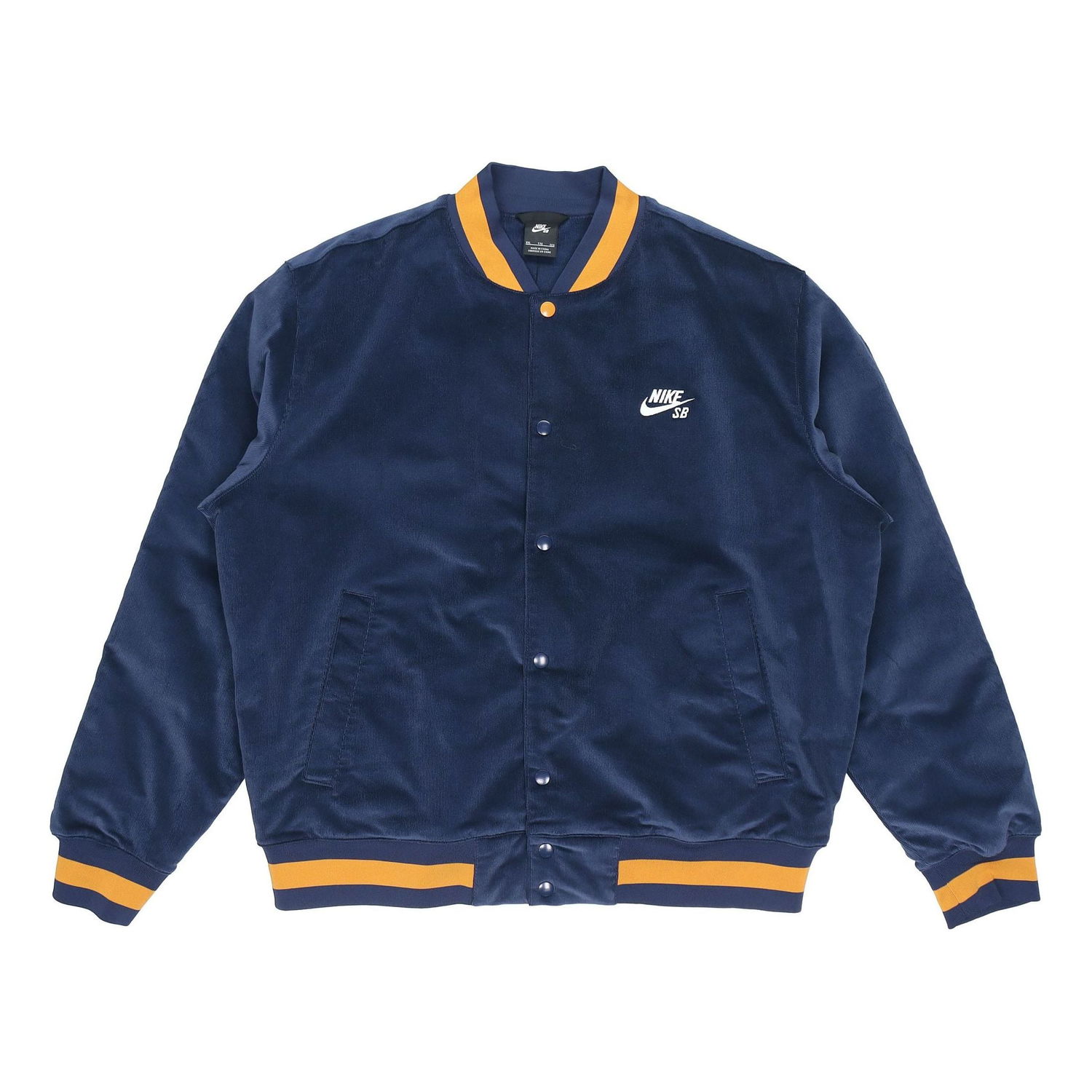 Яке бомбър Nike SB Nike SB Corduroy Jacket Тъмно синьо | CK5445-410, 0