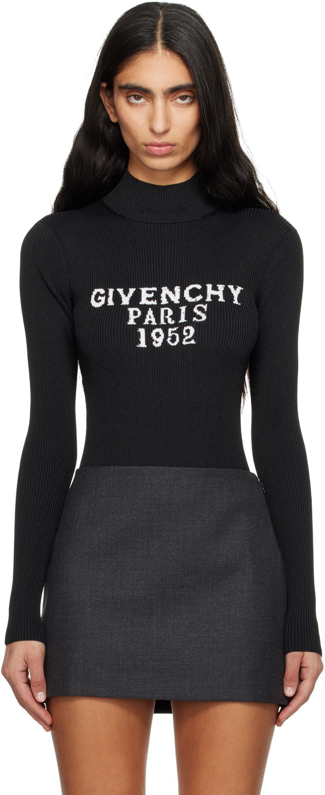 Givenchy Fine Rib Signature Bodysuit